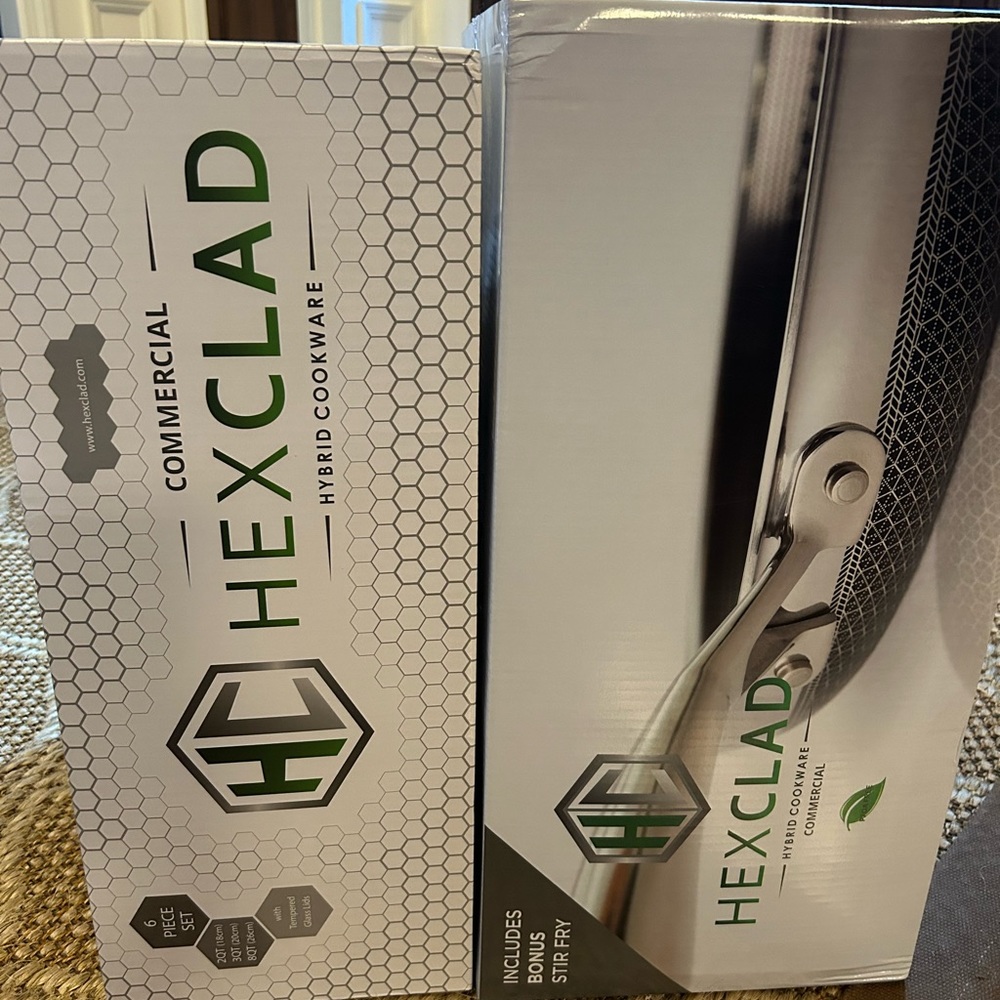 Hexclad 13 piece Hybrid Cookware